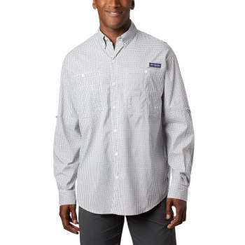 Columbia Muške Košulje - PFG Super Tamiami Long Sleeve Crne | AHQZ-46102